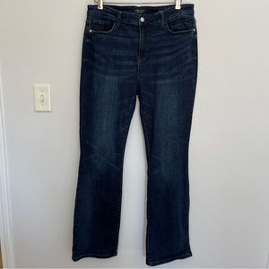 Judy Blue Womens Slim Boot Cut Jeans Size 32 Dark Wash Stretch High Rise